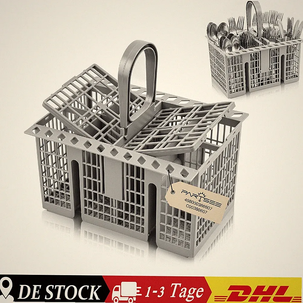 1 Besteckkorb Bauknecht Hotpoint Ignis 488000386607 für Unterkorb Geschirrspüler