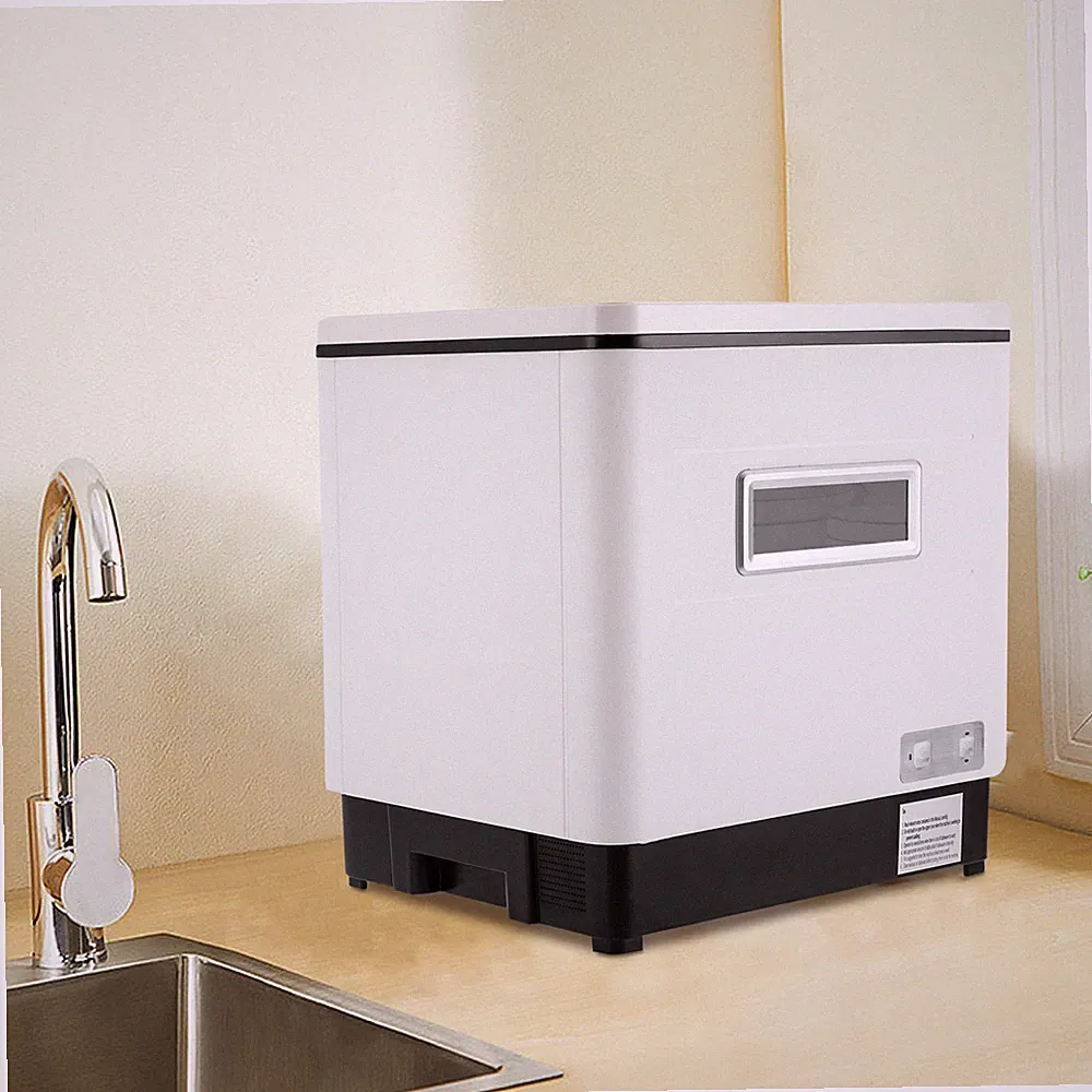 16.53 x 14.96 x 18.11" Vollautomatische Zuhause Tischgeschirrspüler Weiß 220V