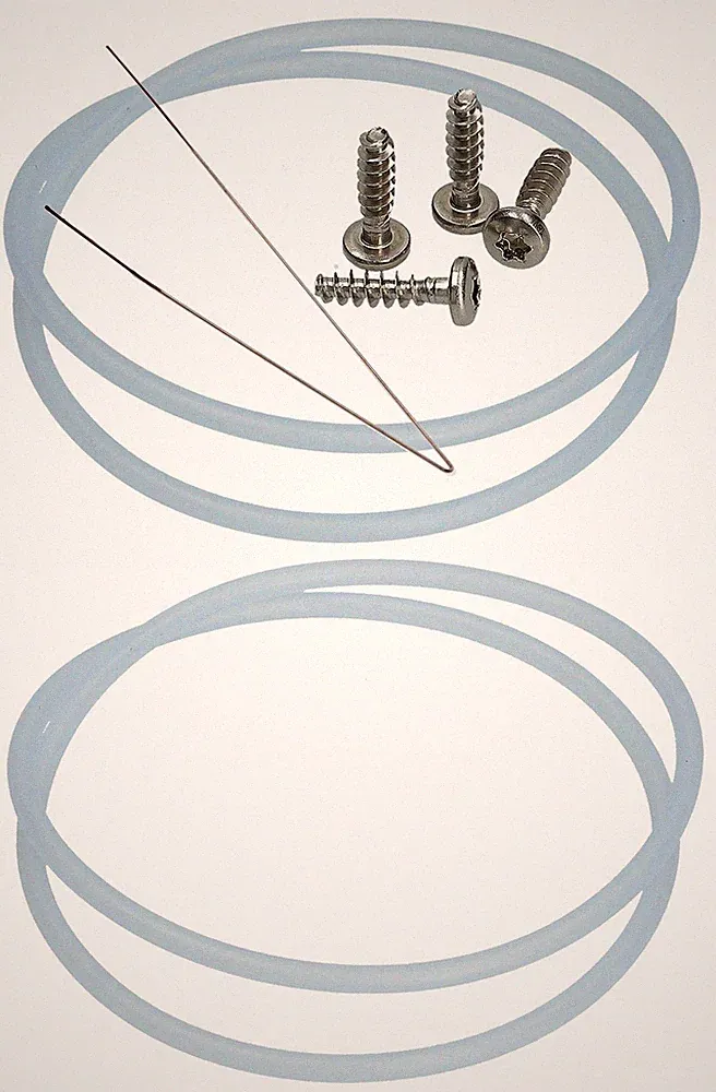 2 Dichtungen Pumpentopf 182mm Spülmaschine E15 für Bosch Siemens Neff 12005744