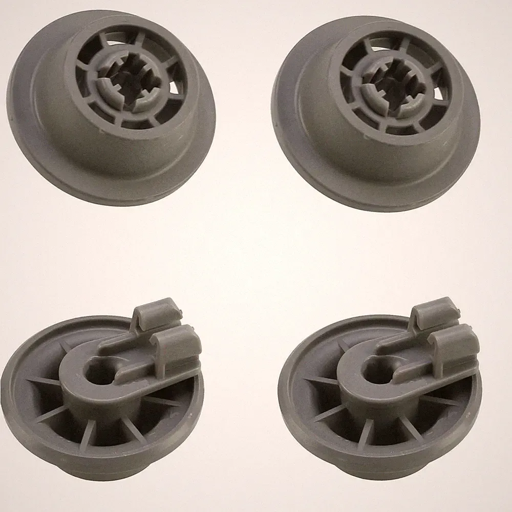 4 x Korbrolle Rad Geschirrspüler Für Bosch Siemens 611475 00611475 Ersatzteile