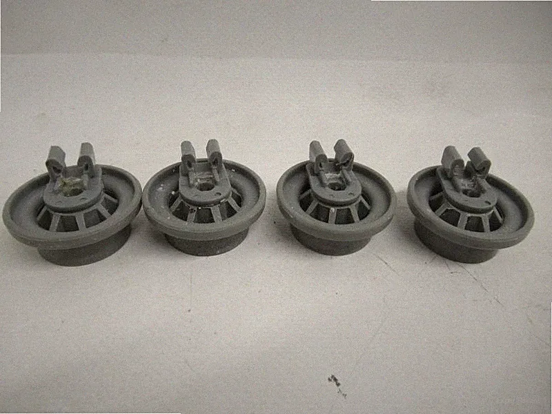 4 x Korbrolle Rad Spülmaschine Respekta GSP60TID S/N XW140707810058