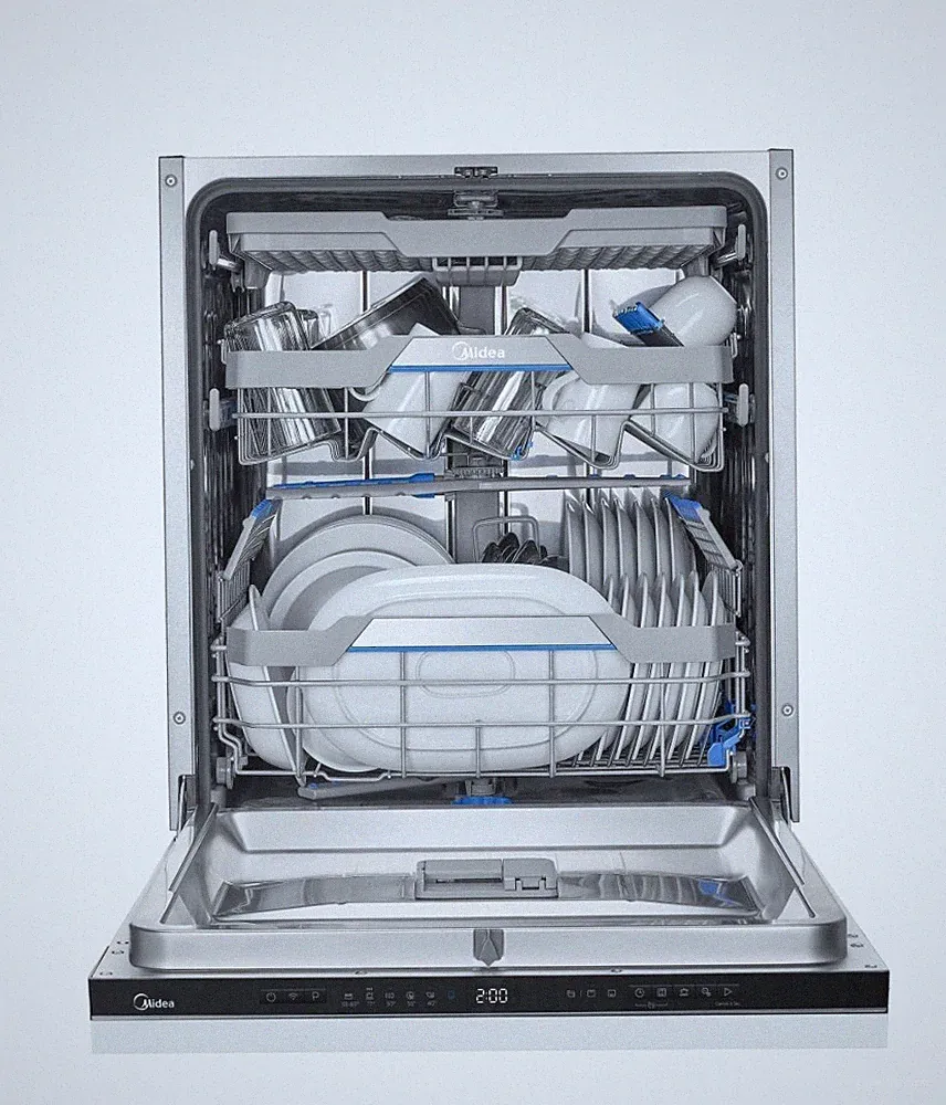 4048164116997 Dishwasher MDWEB1403MB-WI 60 cm MIDEA