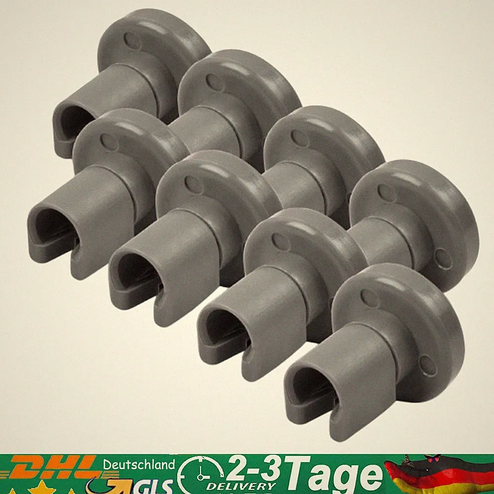 8 Korbrollen Oberkorb Für AEG Favorit Privileg Spülmaschine Geschirrspüler 25mm