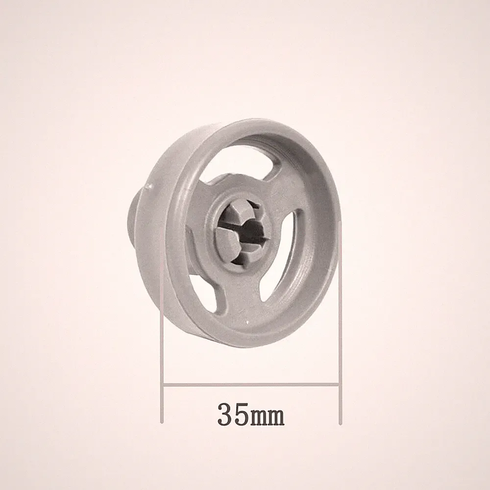 8 Korbrollen Unten Rollen Für Geschirrspüler Gorenje Körting Whirlpool SMEG 35mm