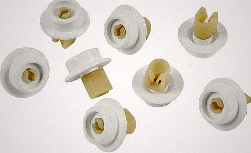 8X Geschirrspüler Unterkorb Räder Für Zanussi AEG Electrolux Tricity 50279059005