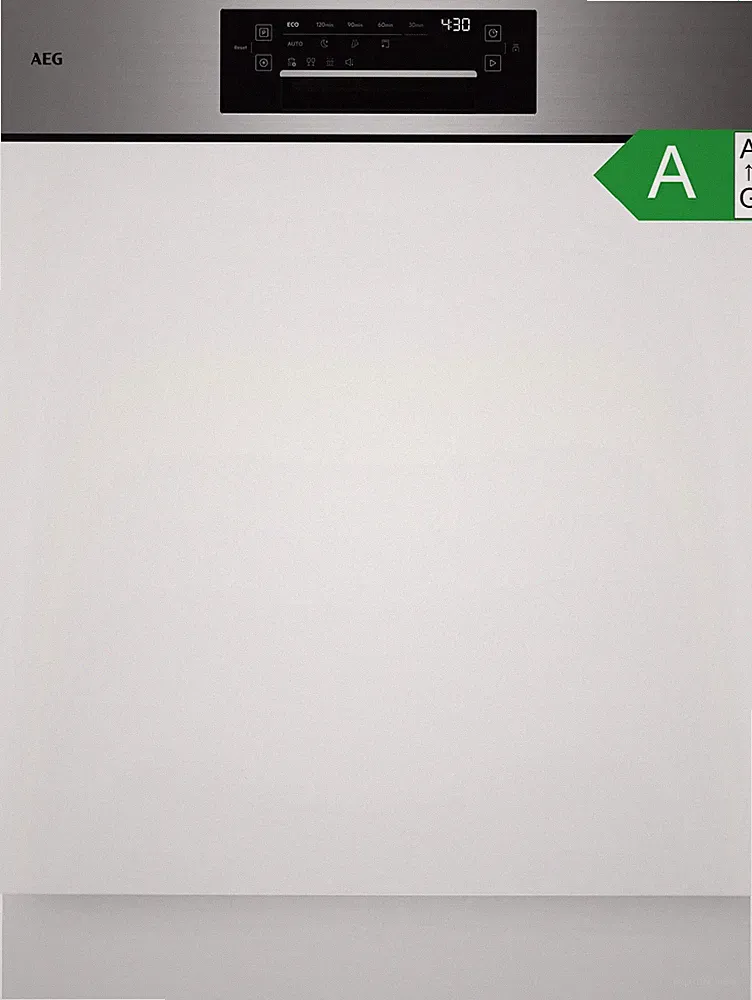 AEG Einbau Geschirrspüler 60cm 14 Maßgedecke Edelstahl 40dB A GT9200X2SFM