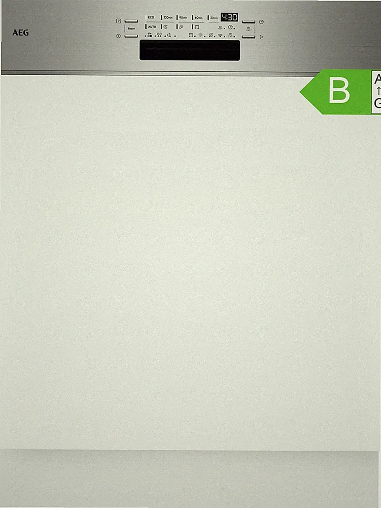 AEG Geschirrspüler Einbau 60cm 44dB Edelstahl Serie 7000 13 Maßgedecke