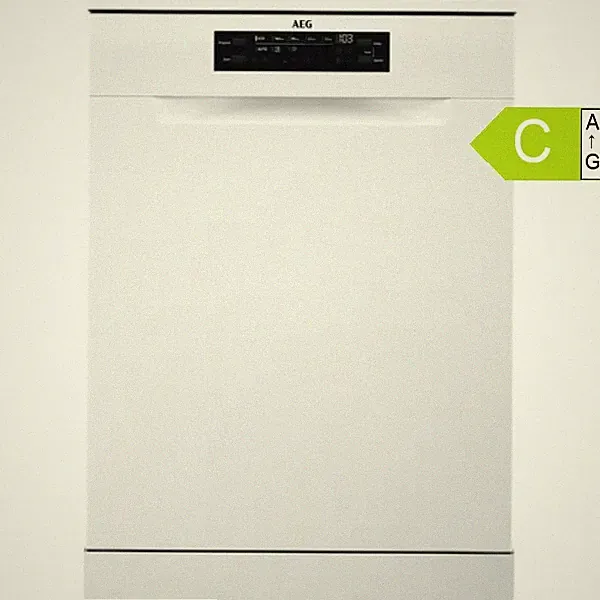 AEG Geschirrspüler FFB6491CZW 60cm 14 Maßgedecke 44dB Weiß
