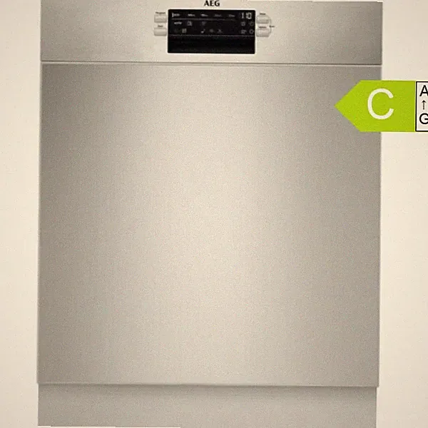 AEG Geschirrspüler Unterbau 60cm Edelstahl 14 Maßgedecke C AirDry