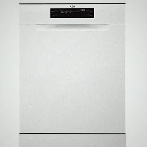 AEG - Stand Geschirrspüler FFB6491CZW - 60 cm - Weiß - Leise - Sparsam
