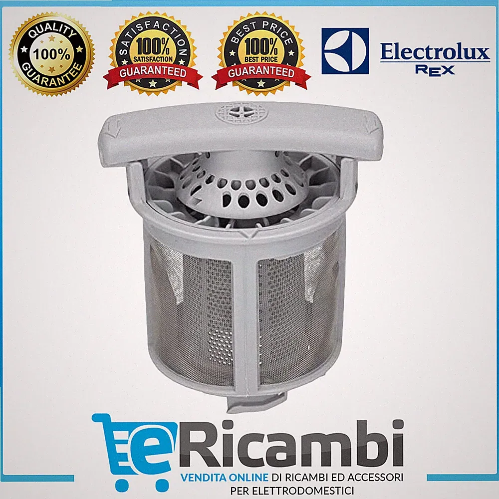 Auspufffilter Grau Geschirrspüler Rex Electrolux AEG 1119161105 Original