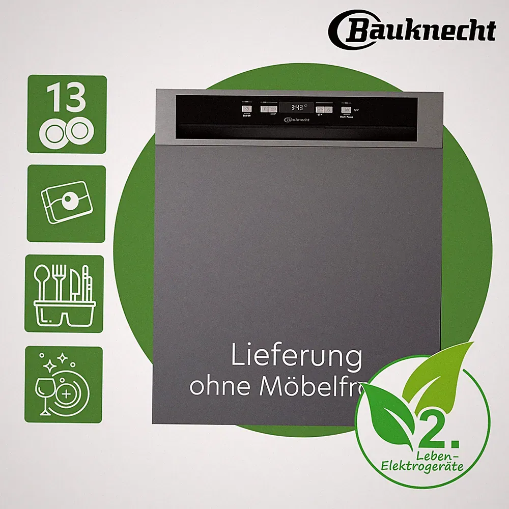 Bauknecht BBC 3B+26 X Geschirrspüler Integrierbar ActiveDry RO_BBC3B126X_R