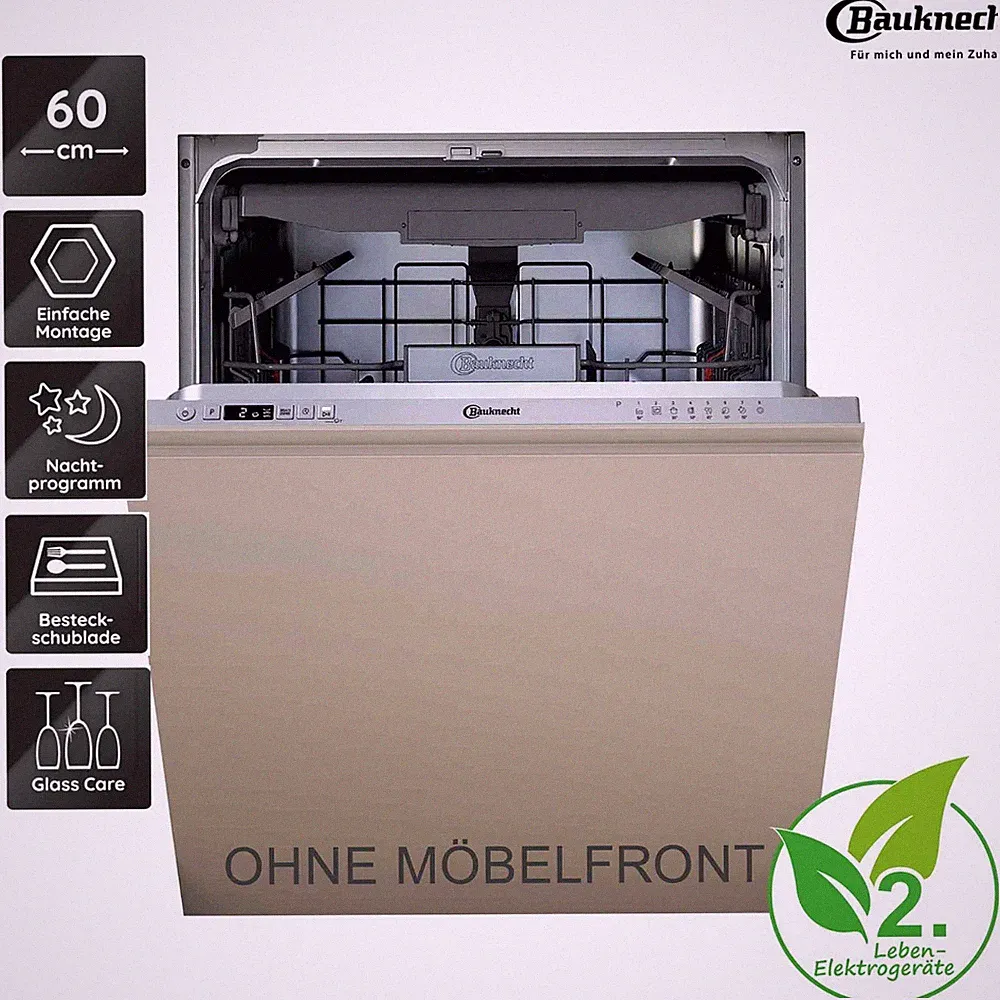 Bauknecht BK4IB14BN7LA0S Spülmaschine Vollintegrierbar 60 cm RO_BK4IB14BN7LA0S_R