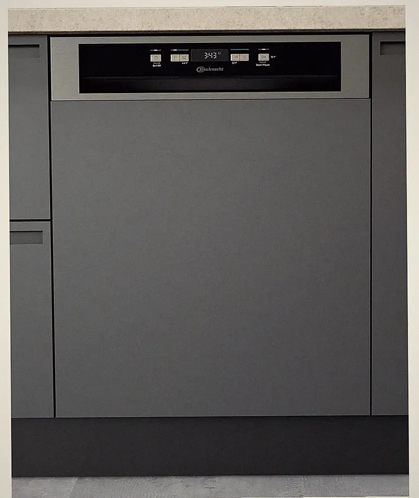 Bauknecht BKSV1PAN 60 cm Geschirrspüler teilintegriert (ohne Front) Sehr leise