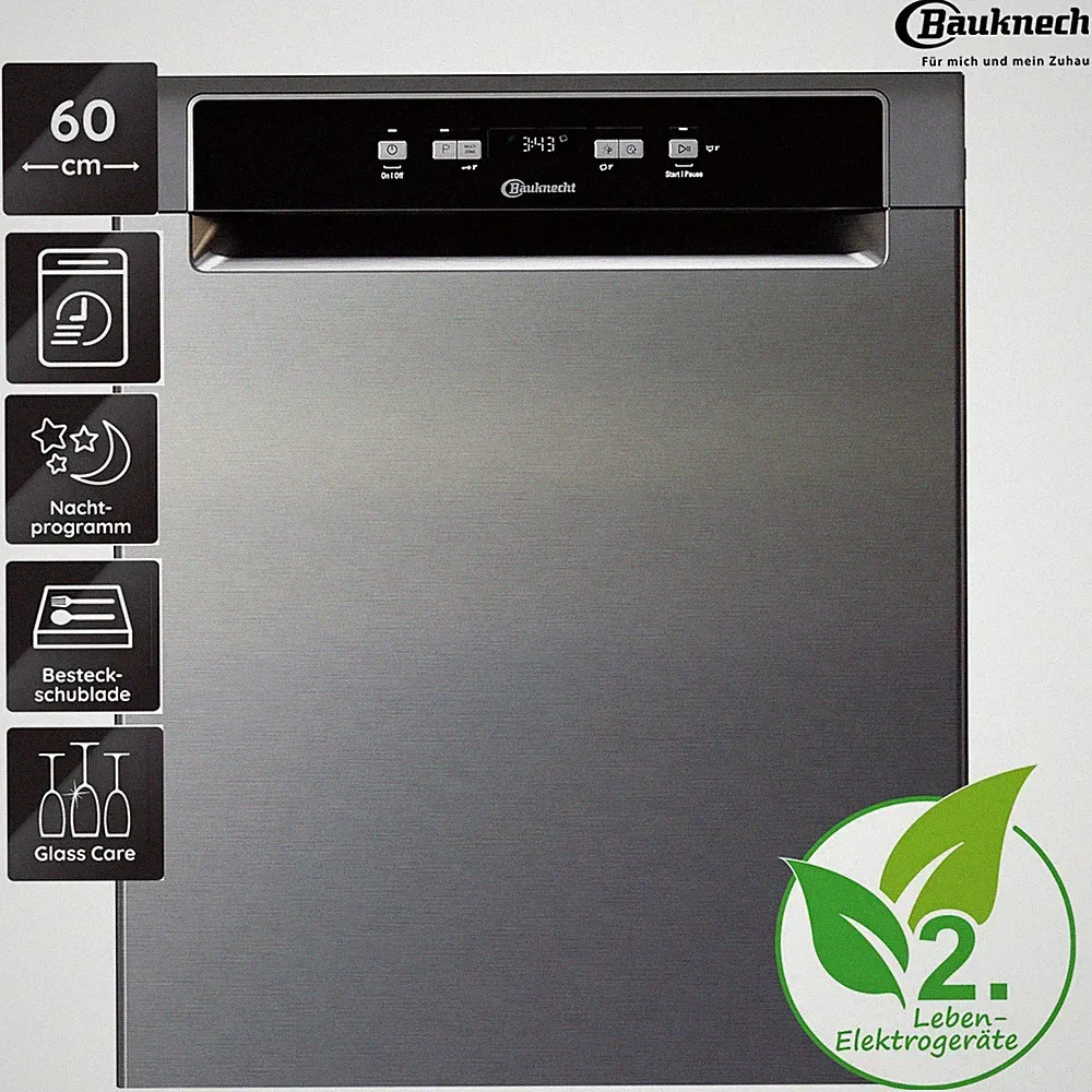 Bauknecht BKSV2 UAN Unterbau-Geschirrspüler ActiveDry MultiZone RO_BKSV2UAN_R