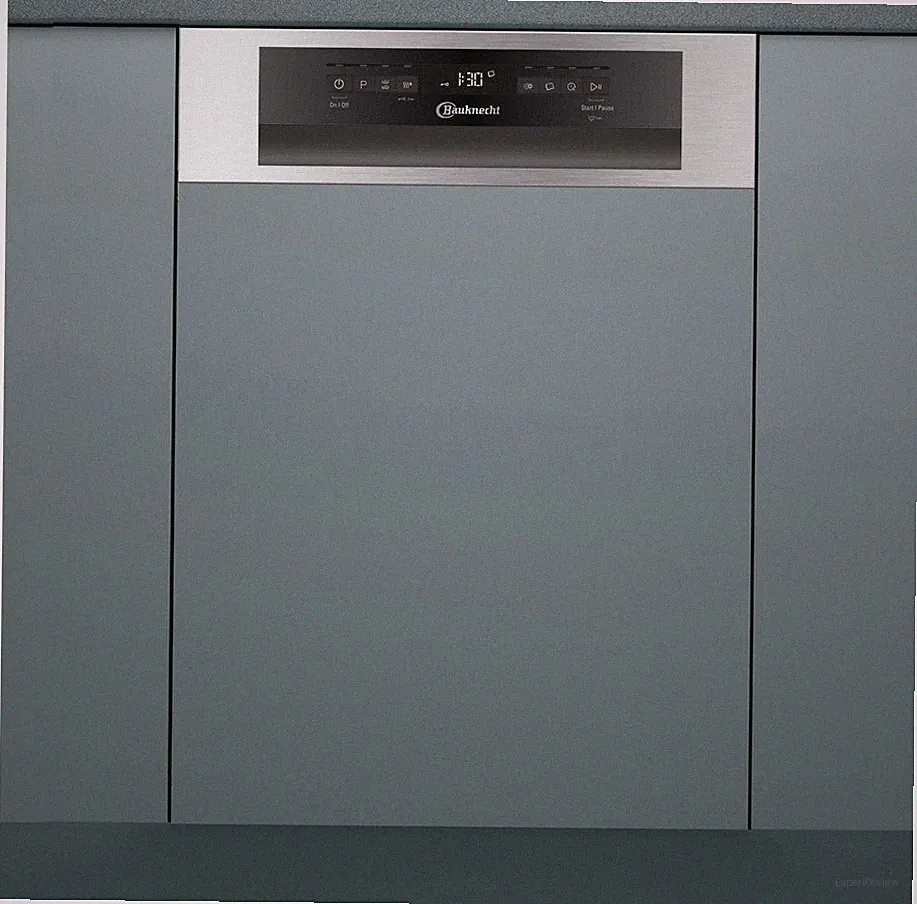 Bauknecht BSBO3O23PF teilintegrierter Geschirrspüler 45 cm Kompaktgerät EEK E.
