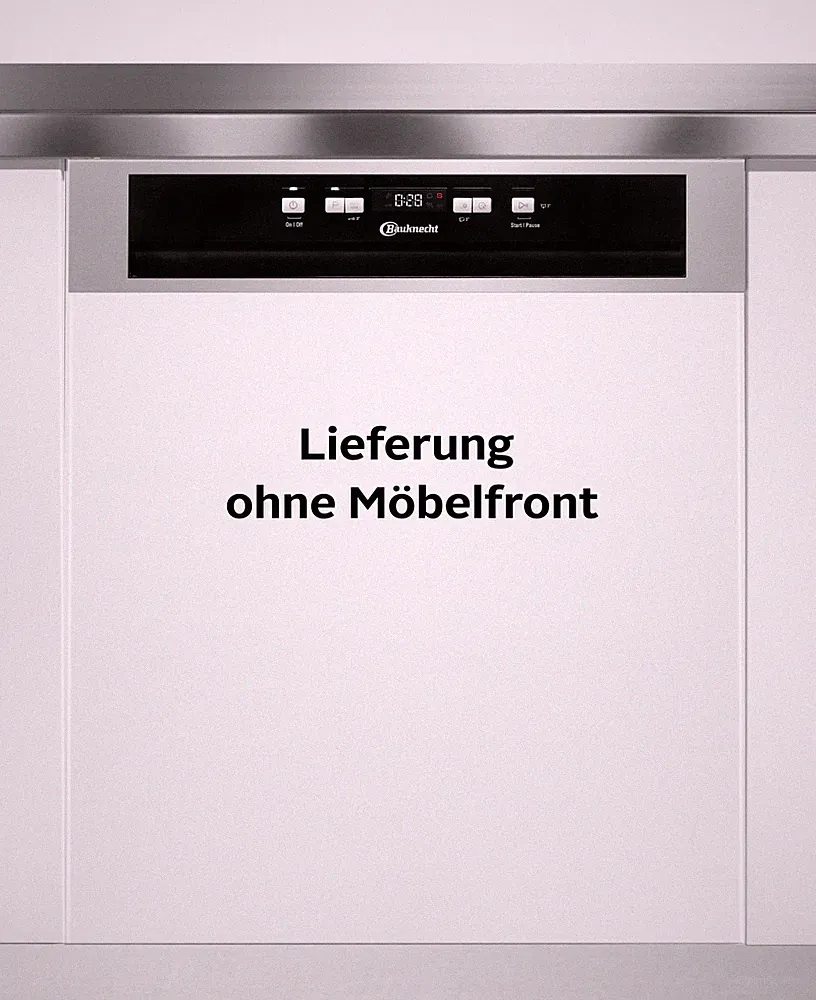 bauknecht geschirrspüler teilintegriert