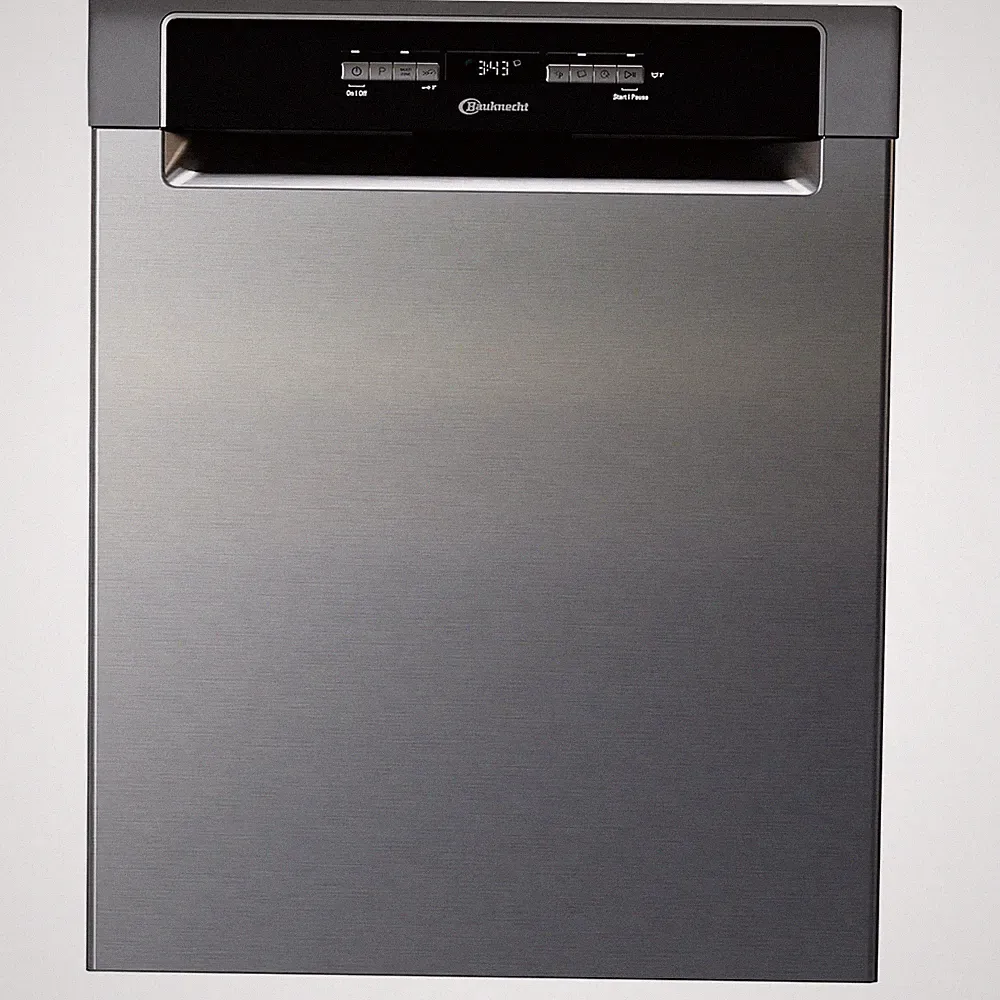 BAUKNECHT Unterbau-Geschirrspüler BUO 3O41 PLT X - silber - C