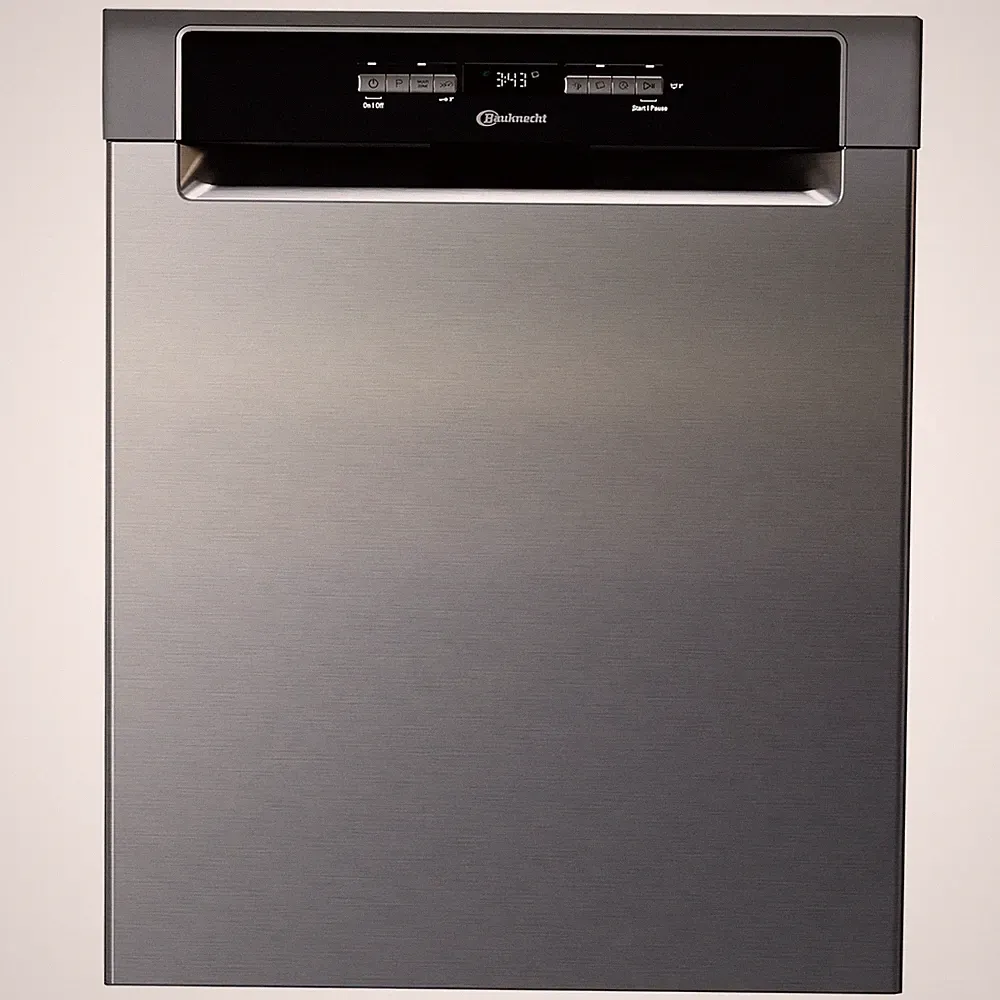 BAUKNECHT Unterbau-Geschirrspüler BUO 3O41 PLT X - silber - C
