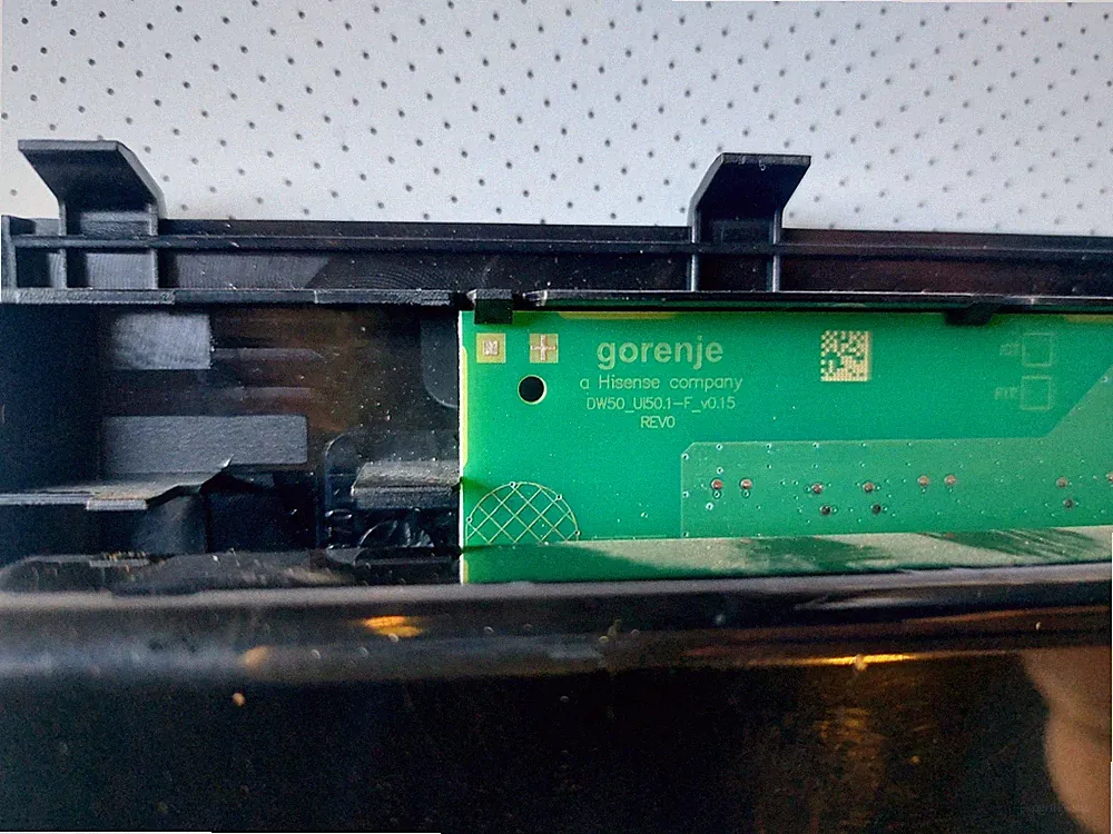 Bedienelement, Elektronik, Geschirrspüler Gorenje/Hisense, GI643D60X, Display