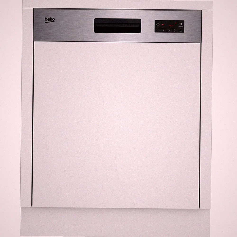 Beko BDSN15430X Geschirrspüler Einbaugerät teilintegrierbar
