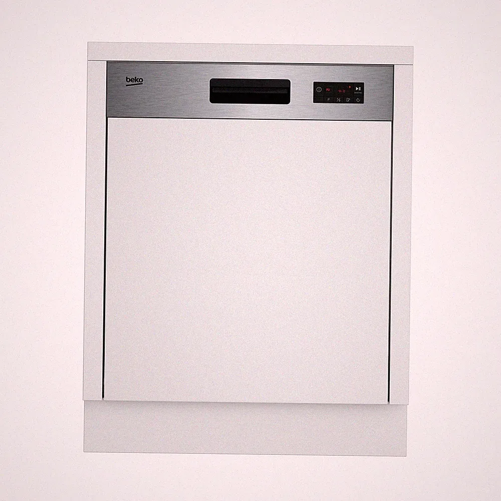 BEKO BDSN15430X Geschirrspüler (teilintegrierbar, 598 mm breit, 48 dB (A), D)