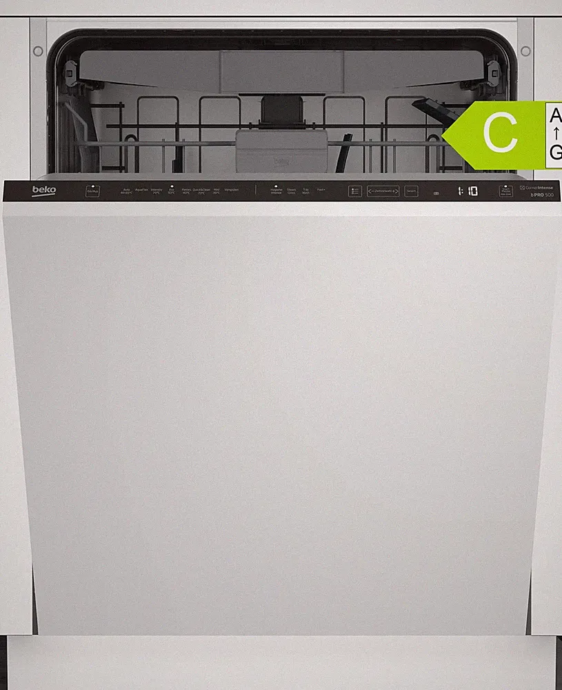 Beko Einbau-Geschirrspüler 60cm vollintegriert 14 Maßgedecke 42dB Edelstahl