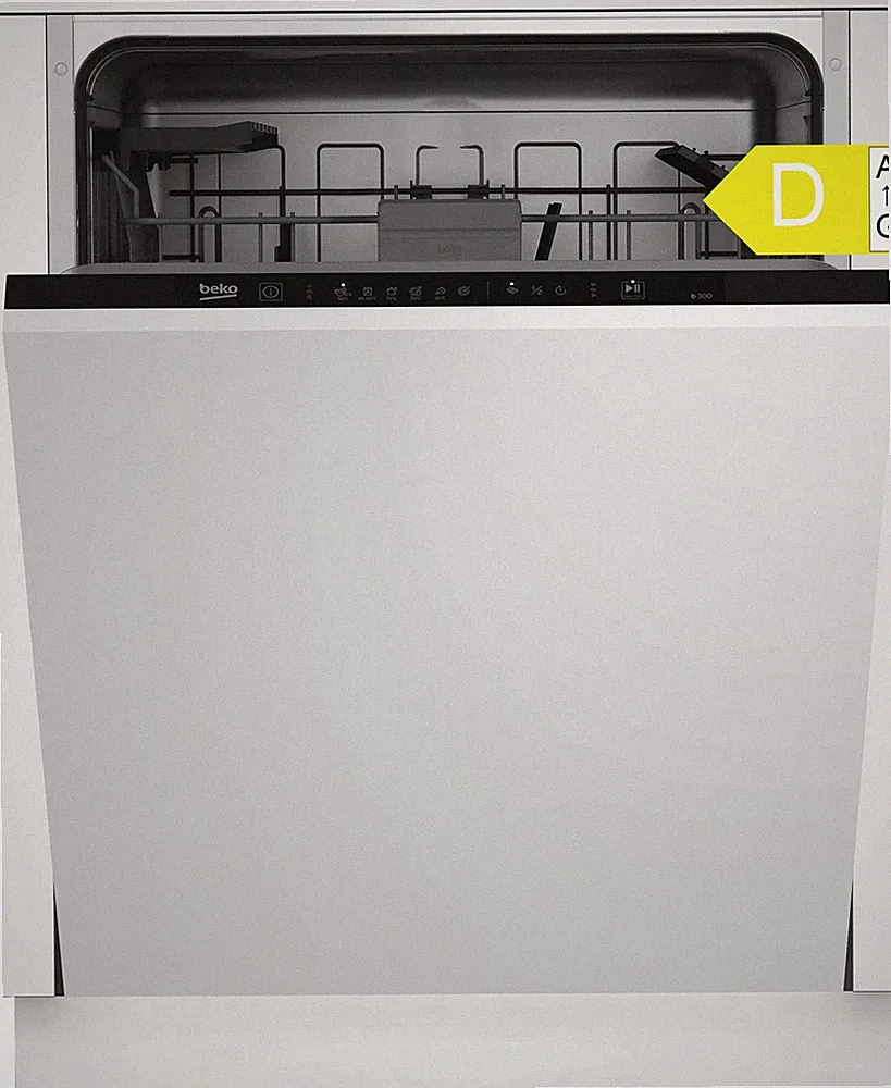 Beko Einbau-Geschirrspüler 60cm vollintegriert 14 Maßgedecke EEK D