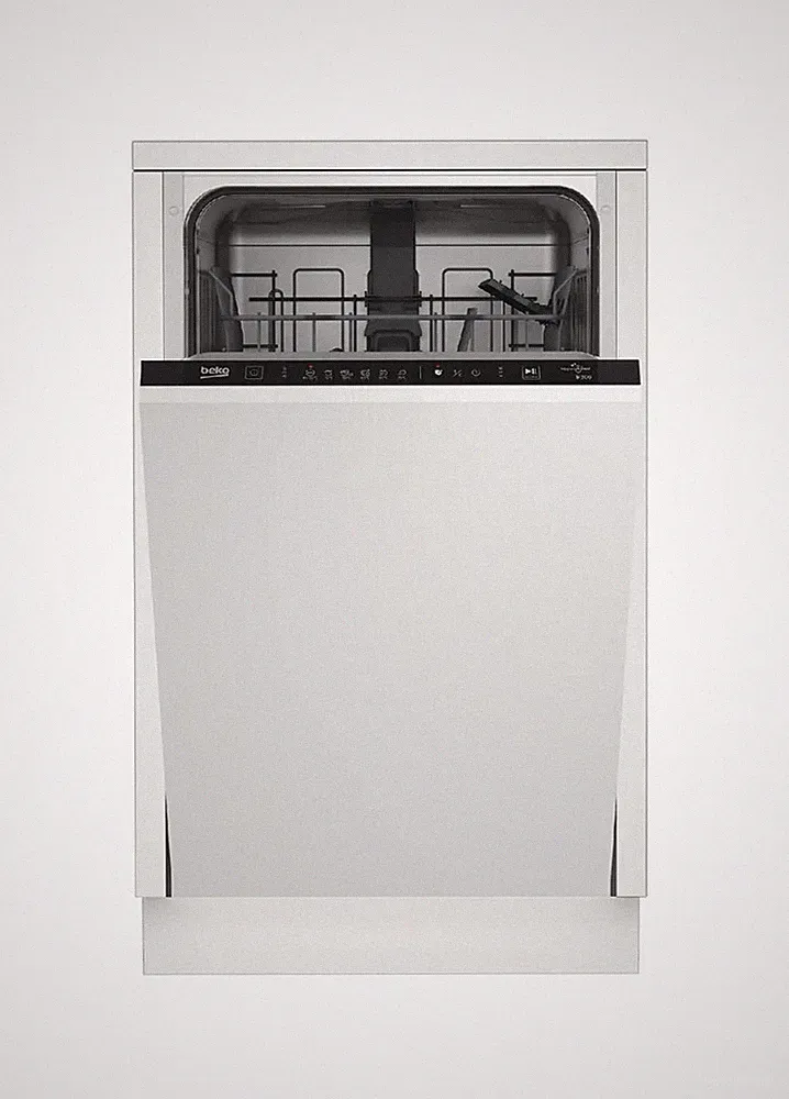 Beko Einbau Slim Geschirrspüler BDIS16030 10 Maßgedecke 6 Programme