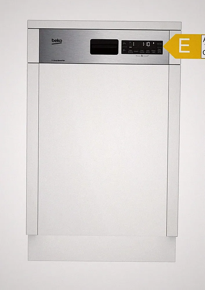 Beko Geschirrspüler Einbau 45cm Edelstahl 11 Maßgedecke 8 Programme