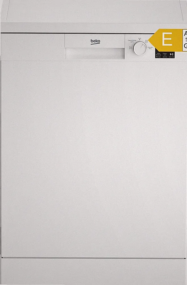 Beko Geschirrspüler freistehend 60cm 13 Maßgedecke weiß leise E 4 Programme