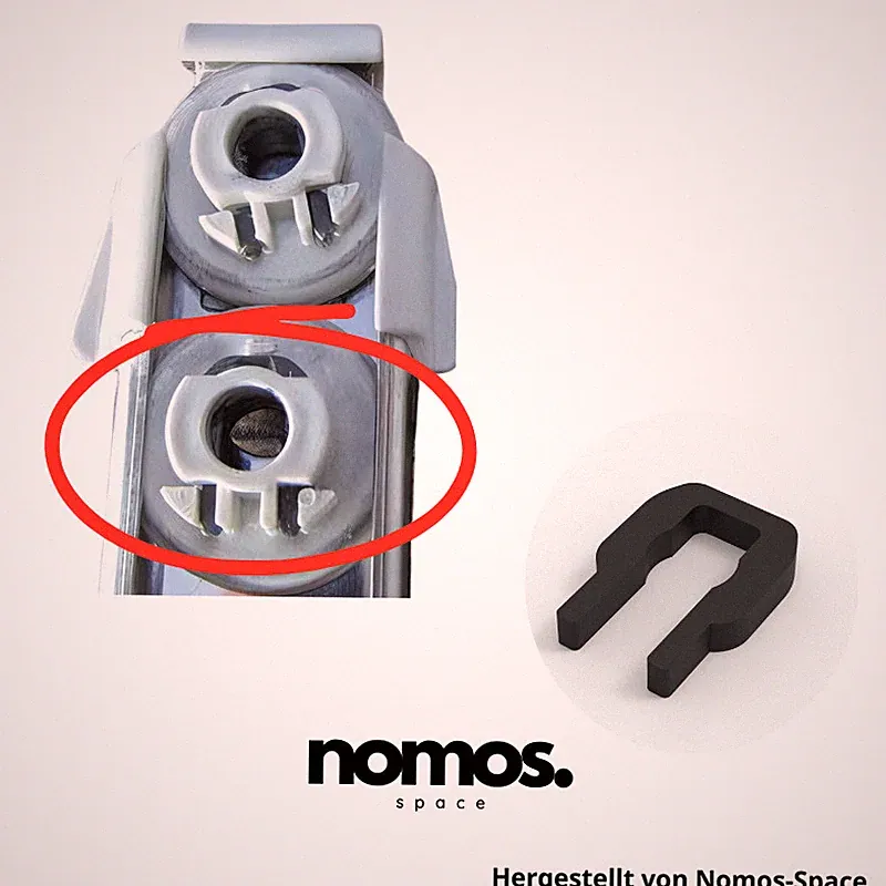 Besteckkob Klammer Spülmaschine Korb passend für Miele 09759811 von Nomos_Space
