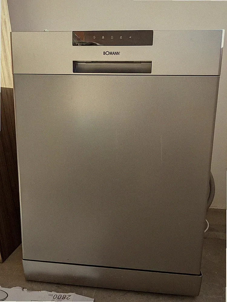 Bomann GSP 7410 Unterbaufähiger Geschirrspüler - Silber, 60cm