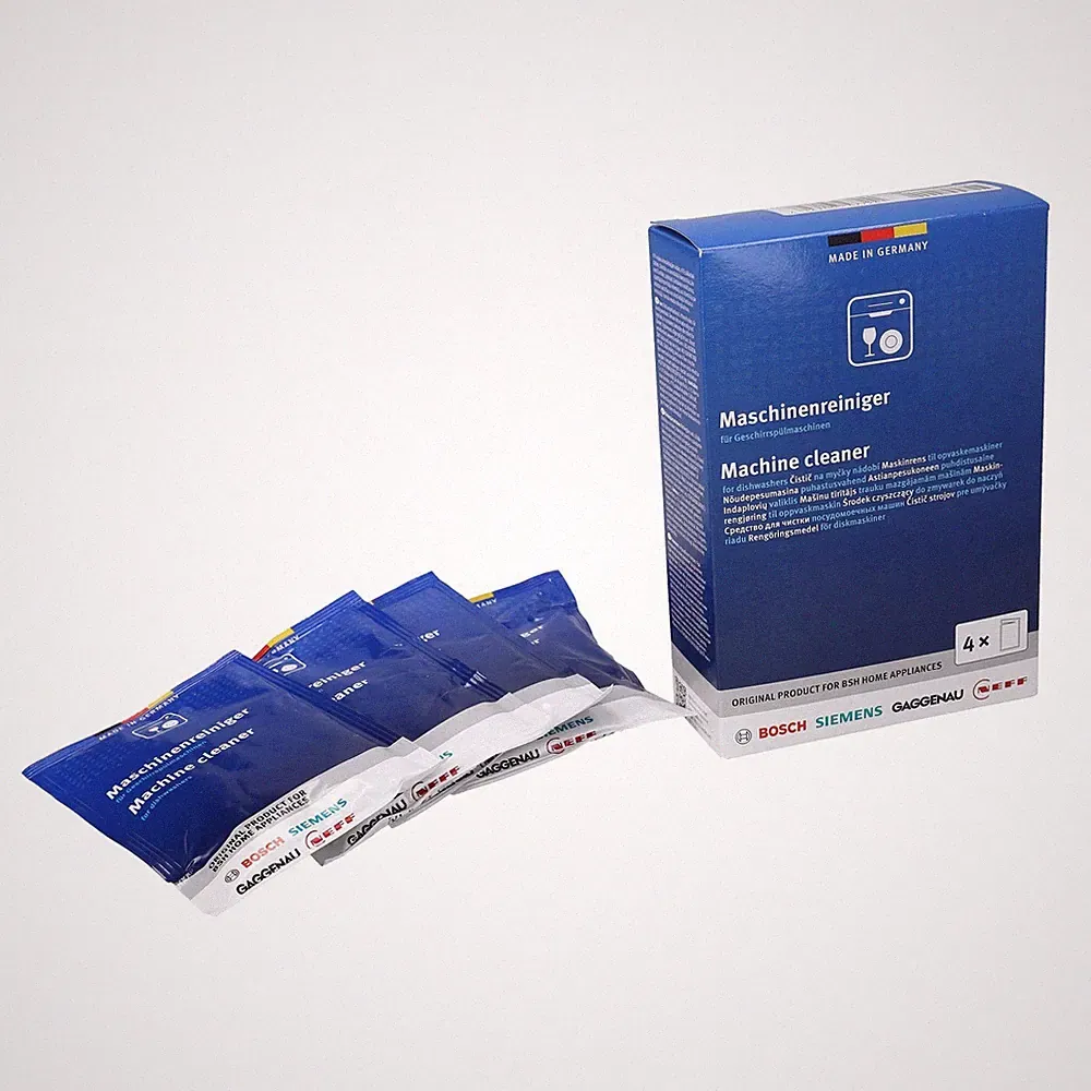 BOSCH 00312478 Maschinenreiniger für Geschirrspüler 4 x 45 g