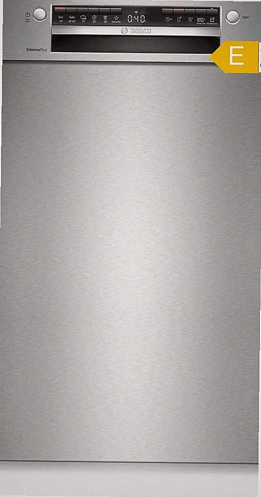 Bosch Geschirrspüler 45cm Unterbau Edelstahl 44dB Besteckschublade