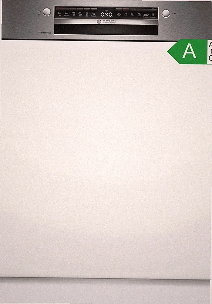 Bosch Geschirrspüler 60cm Teilintegriert Edelstahl 42dB Home Connect