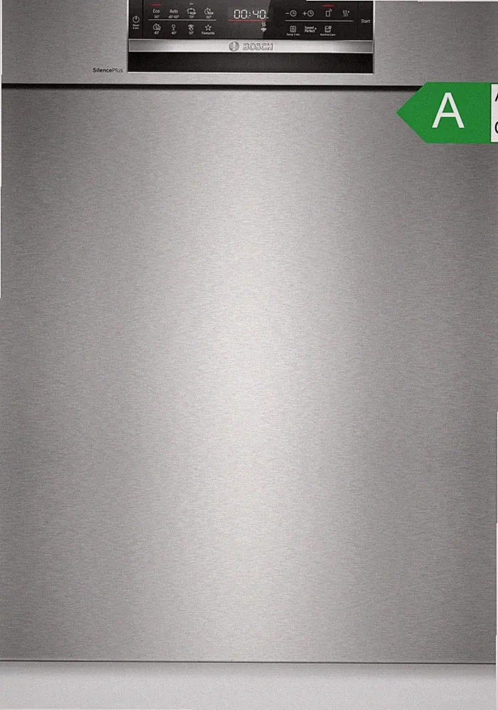 Bosch Geschirrspüler 60cm Unterbau Edelstahl SMU6ECS12E 14 Maßgedecke
