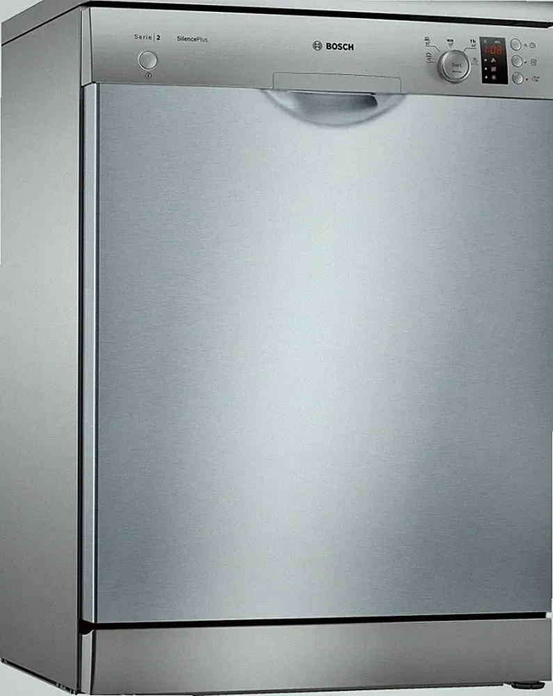 Bosch Geschirrspüler freistehend 60 cm Edelstahl AntiFingerprint SMS25AI05E