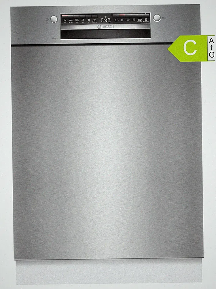 Bosch Geschirrspüler SMU4HTS14E Serie 4 Unterbau 60cm Edelstahl 46dB