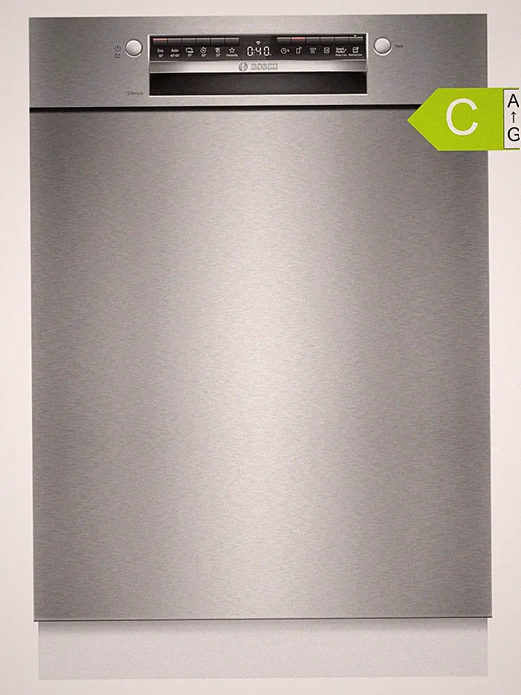 Bosch Geschirrspüler SMU4HTS14E Serie 4 Unterbau 60cm Edelstahl 46dB