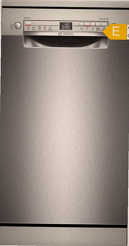 Bosch Geschirrspüler SPS2HMI42E 45cm Silber Besteckschublade Home Connect