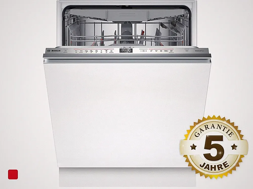 Bosch SBD6ECX12E Vollintegrierbarer Einbaugeschirrspüler XXL Time Light