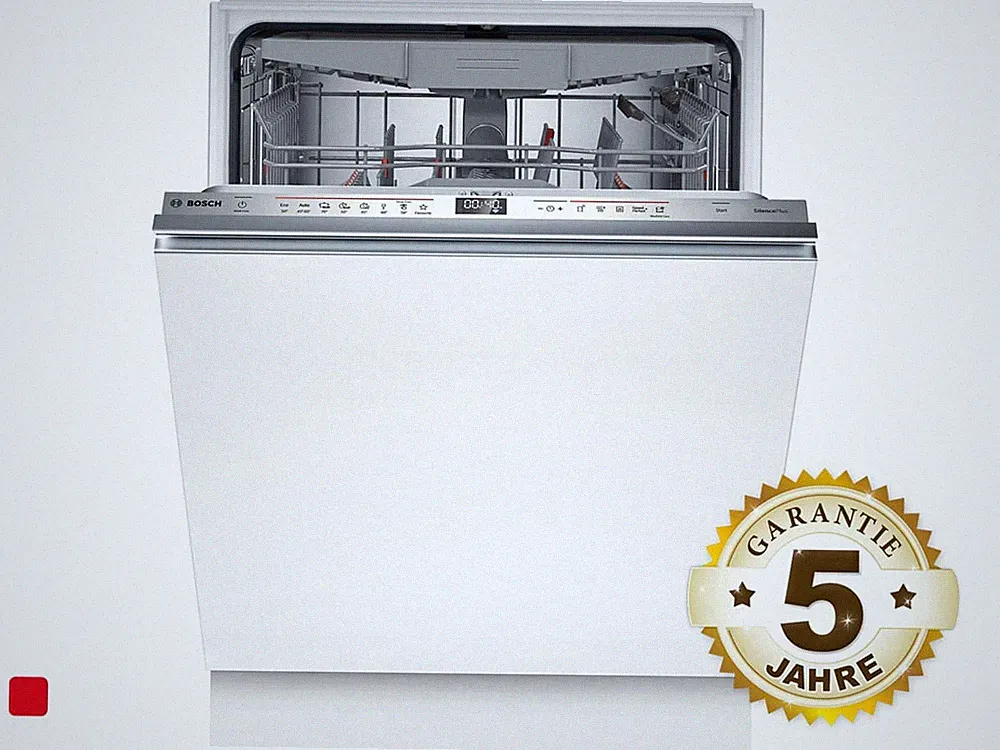 Bosch SBD6ECX12E Vollintegrierbarer Einbaugeschirrspüler XXL Time Light