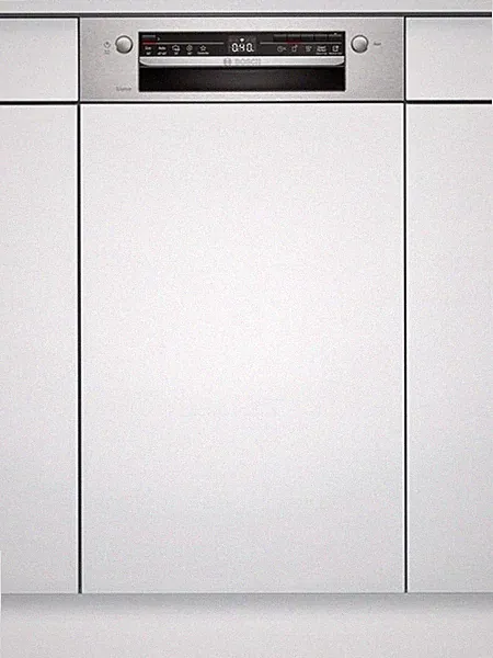 Bosch Serie 2, SPI2IKS10E, Geschirrspüler teilintegriert, 45 cm, EEK: F