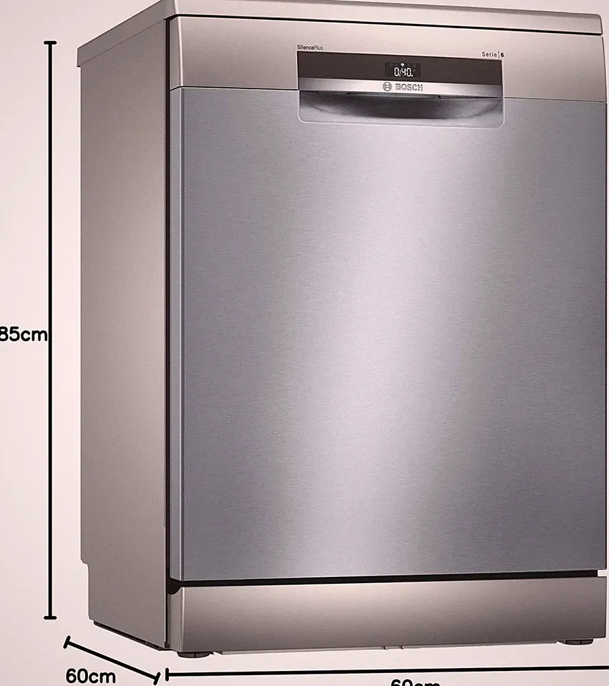 Bosch Serie 6 SMS6ECI03E Geschirrspueler 60cm 13 Gedecke HomeConnect Edelstahl
