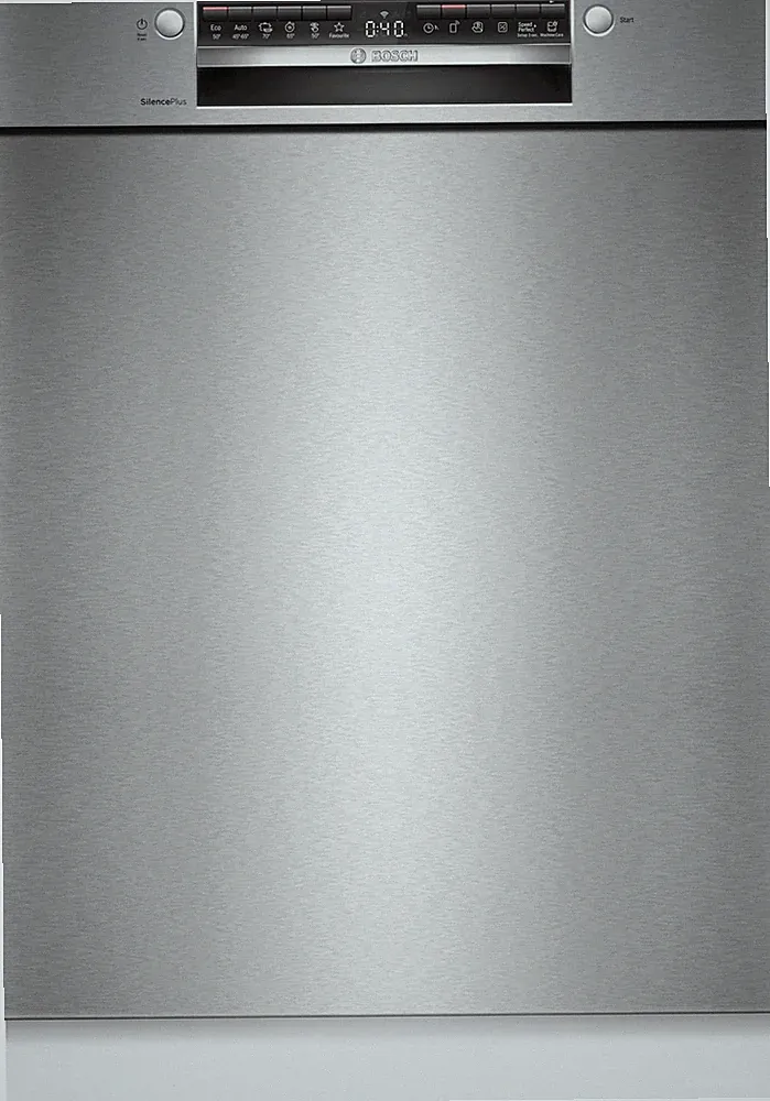 Bosch SMU4EVS08E Serie 4 Unterbau-Geschirrspüler, 60 cm, 14 Maßgedecke, Efficien