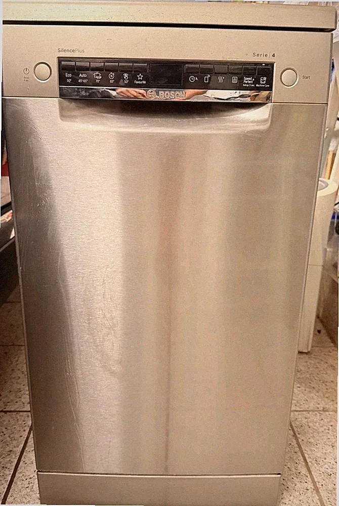 Bosch Spülmaschine 45cm Edelstahl SPS4HMI61E Serie 4 Top