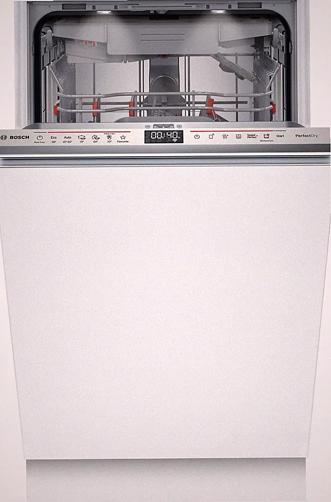 Bosch SPV6YMX08E Serie 6 Vollintegrierter Geschirrspüler, 45 cm breit, 10 Maßged