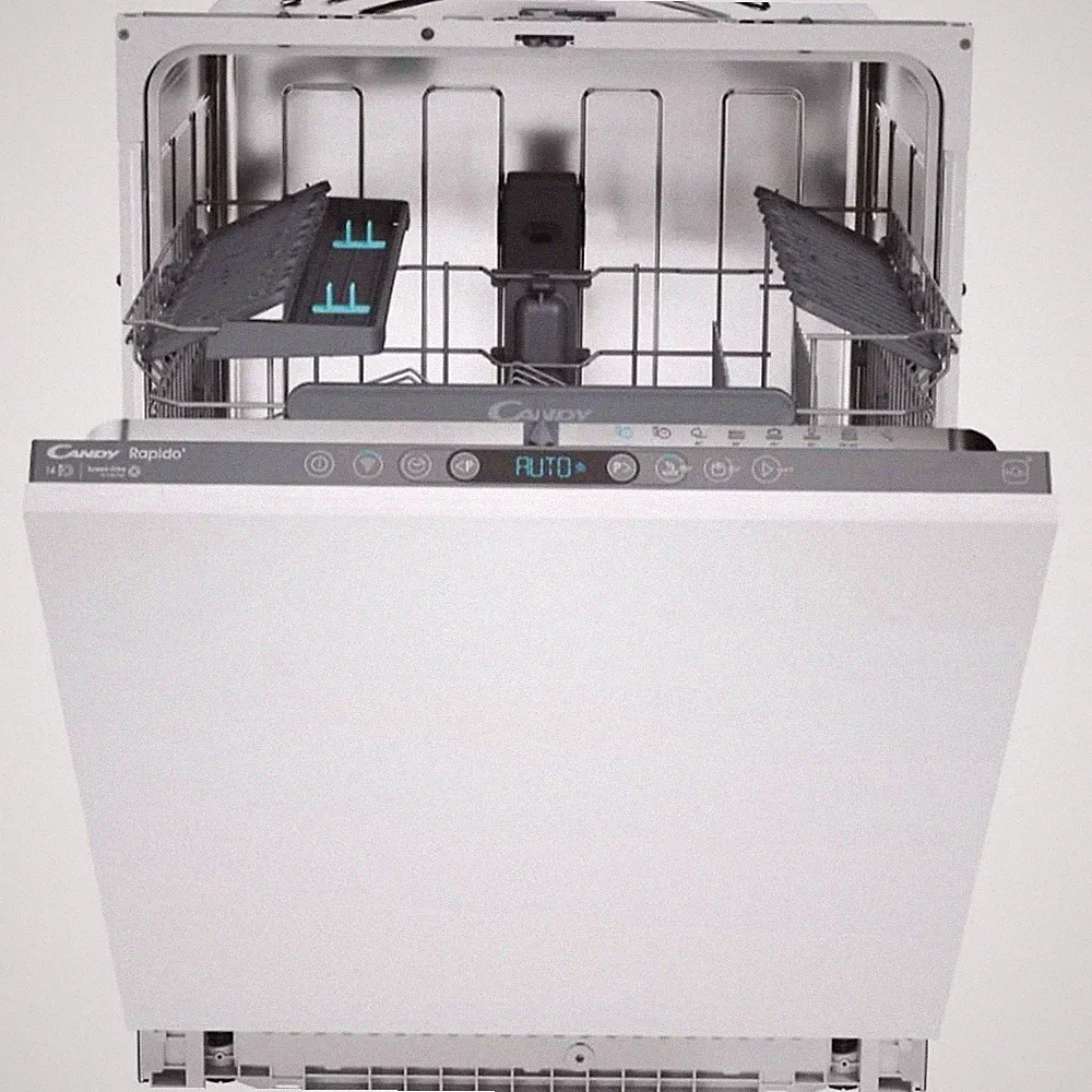 CANDY CI4C6F0PA Einbau Geschirrspüler 60CM 8 Programme Energieklasse C