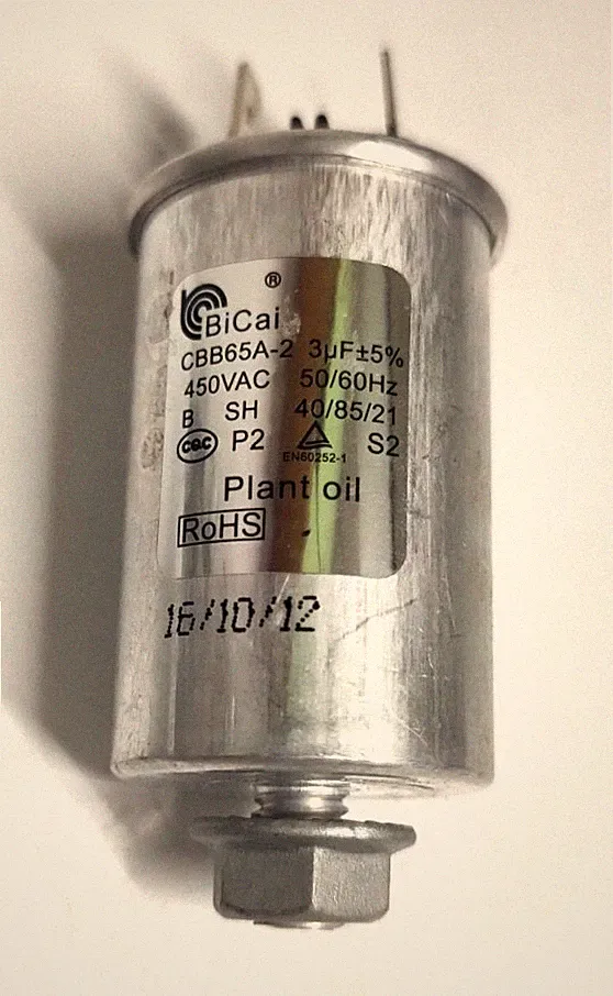 CBB65A-2 Motorkondensator für Geschirrspüler Exquisit GSP 9112.1